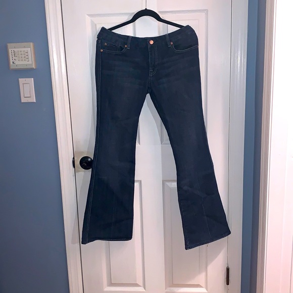 7 For All Mankind Denim - 7 for all man kind wide leg jeans